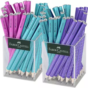 Faber-Castell ceruza Sparkle B Jumbo - türkiz gyöngyházfényű 111605