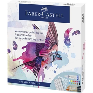 Faber-Castell fesőkészlet 18db-os CREATIVE STUDIO tubusos + kiegészítők 16