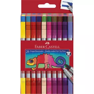 Faber-Castell filc kétvégű 20d FC-Filctoll készlet 20db kétvégű 151119