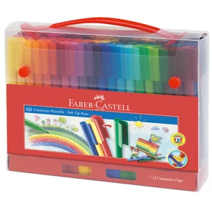 Faber-Castell filckészlet 60db Connector 155560 rostiron 155560