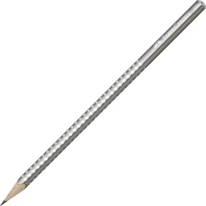 Faber-Castell grafitceruza B Sparkle gyöngyházfényű ezüst 118213