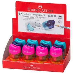 Faber-Castell hegyező hegyező+radír kombi mini trendi színek . prémium minőségű termék 183604