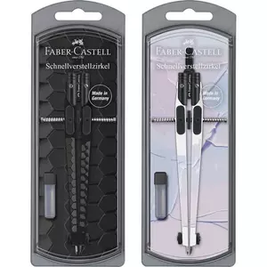 Faber-Castell körző készlet gyorsállítóval sötét és világos 2024