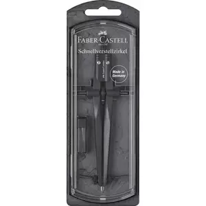 Faber-Castell körző készlet STREAM fekete kő prémium minőségű termék 174530