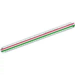Faber-Castell mérnöki vonalzó 853HP/C geodéziai léptékvonalzó. prémium minőségű termék 176534