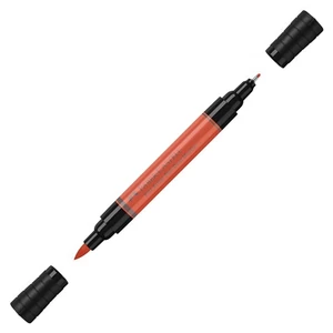 Faber-Castell művész filctoll Ag-Kétvégű Pitt 118 Skarlátvörös
