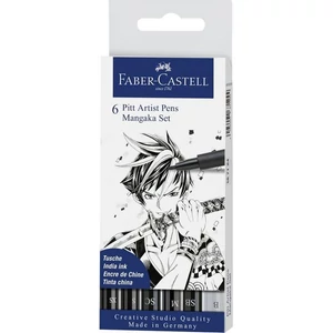 Faber-Castell művészfilc szett 6db Manga Mangaka 167124