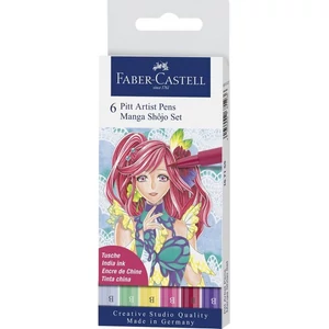 Faber-Castell művészfilc szett 6db Manga Shojo 167155