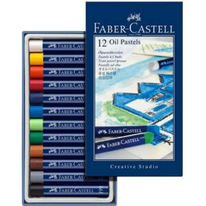 Faber-Castell olajpasztell rúd Creative Studio 12db AG-Goldfaber prémium minőségű termék 127012