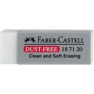 Faber-Castell radír dust-free forgácsmentes fehér prémium minőségű termék 187120