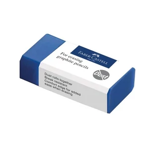 Faber-Castell radír Forgácsmentes kék dust-free 187170/18702 prémium minőségű termék 187170
