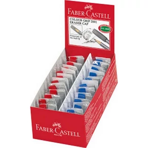 Faber-Castell radír Grip 2001 kupakradír színes 2db-os. forg prémium minőségű termék 187001