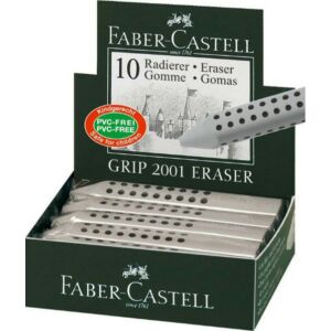 Faber-Castell radír Grip 2001 szürke forgácsmentes prémium minőségű termék 187100