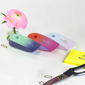 Faber-Castell Radír mini SLEEVE színátmenetes műanyag tartóban vegyes színek 182480