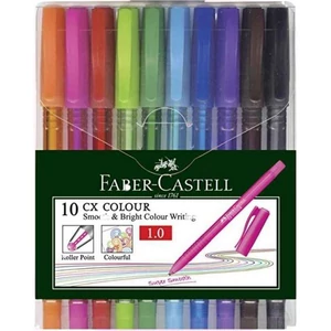 Faber-Castell rollertoll cx 1mm heggyel, 10db/csom ballpoint pen rollertoll 247201