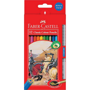 Faber-Castell színes ceruza 12db+1 Grip grafitceruza Faber-Castell 115852 115852