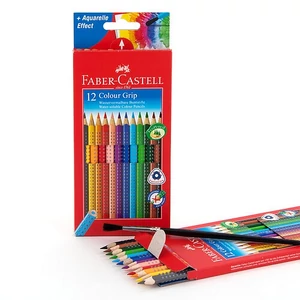 Faber-Castell színes ceruza 12db Grip 2001  112412 LEGNÉPSZERŰBB SZÍNES CERUZA