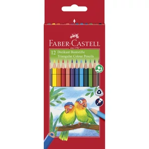 Faber-Castell színes ceruza 12db háromszögletű ECO 120512EU / 120523 120523
