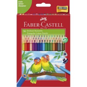 Faber-Castell színes ceruza 36db-os ECO háromszögletű 120536