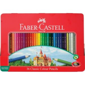 Faber-Castell színes ceruza 36db fémdobozos 115886 115886