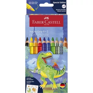 Faber-Castell színes ceruza 8+2 grip dinoszaurusz
