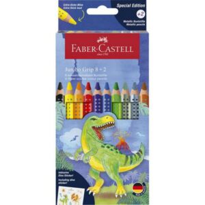 Faber-Castell színes ceruza 8+2 grip dinoszaurusz 