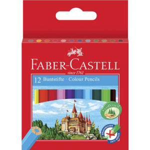 Faber-Castell színes ceruza 12db mini készlet, 310006