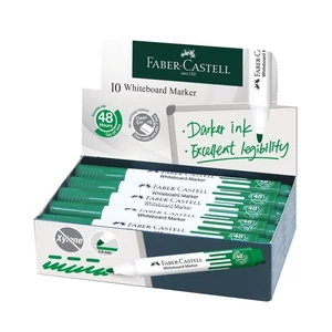 Faber-Castell táblafilc W20 kerek hegyű zöld 254063