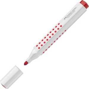 Faber-Castell táblafilc Grip 1583 kerek h. piros 158321