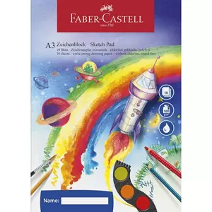 Faber-Castell vázlatfüzet A3 100gr 10ív prémium minőségű termék 212047