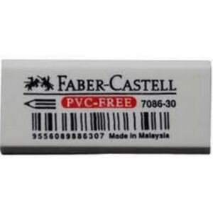 Faber-Castell radír PVC-FREE maszatolásmentes 7086-30 prémium minőségű termék 7086-48