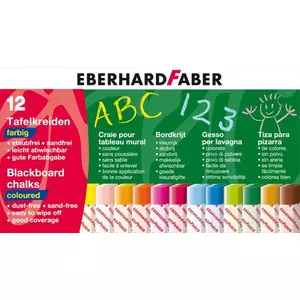 Eberhard Faber táblakréta szín 12db színes készlet E526000