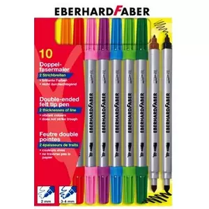 Eberhard Faber filckészlet 10db duplavégű Eberhard Faber E550010