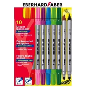Eberhard Faber filckészlet 10db duplavégű Eberhard Faber E550010