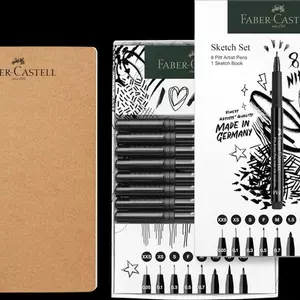 Faber Castell filctoll készlet AG-Művész filc készlet 8db-os PITT + 1db
