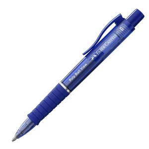 Faber Castell golyóstoll POLY BALL VIEW admirális kék test XB-s h