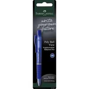 Faber Castell golyóstoll POLY BALL VIEW klf. Színben XB-s heggyel BL. 145796
