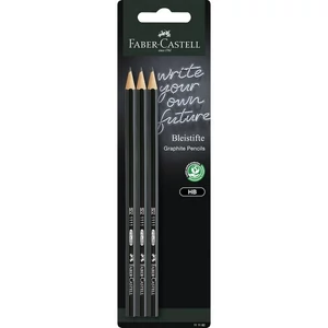 Faber Castell grafitceruza 3db-os 1111 HB fekete testű BL.