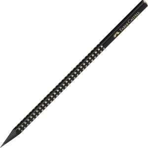 Faber Castell grafitceruza SPARKLE gyöngyházfényű fekete - ARANY HB=B 118278