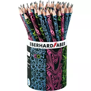 Eberhard-Faber grafitceruza HB, kerek testű vegyes Neon színek