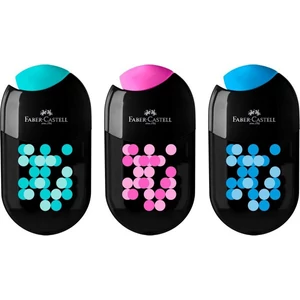 Faber Castell hegyező dupla tartályos radíros kéttónusú vegyes színű mintával 183535
