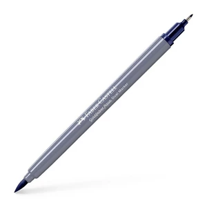 Faber Castell művész filctoll AG-Kétvégű aquarell filctoll indatrén kék 247 Goldfaber Aqua