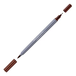 Faber Castell művész filctoll AG-Kétvégű aquarell filctoll égetett siena 283 Goldfaber Aqua 164583