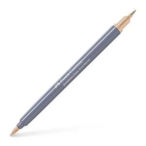 Faber Castell művész filctoll AG-Kétvégű aquarell filctoll homok színű 281 Goldfaber Aqua 164681