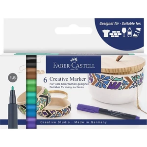 Faber Castell művész filctoll Creative studio 1,5mm  6db-os 160708