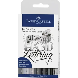 Faber-Castell művész filc 9-es AG-művész filc PITT 9db kezdő készlet PITT artist pen 267118