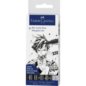 Faber-Castell művészfilc szett 6db Manga Mangaka 167124