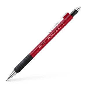 Faber Castell nyomósiron 0,7mm Töltőceruza GRIP 1347 piros Mechanikus ceruza