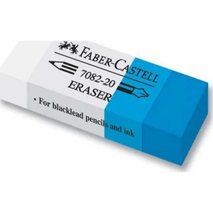 Faber-Castell radír fehér/feket papírvédővel 188220 / 7082-20