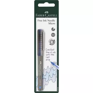 Faber Castell Roller toll 0,5m Needle kék BL. 348690